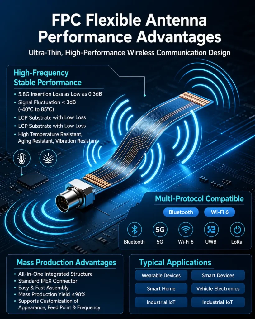 Fpc Flexible Antenna Performance Advantages